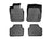WeatherTech DigitalFit Floor Liners for 2015 2014 2013 BMW X1 [Covers Front & Rear Row, Black] | 445741-443652