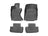 WeatherTech DigitalFit Floor Liners for RC300/RC350 [Covers Front & Rear Row, Black] | 445751-448222