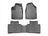 WeatherTech DigitalFit Floor Liners for 2020 2019 2018 2017 2016 2015 2014 Acura MDX [Covers Front & Rear Row, Black] | 44576-1-2