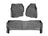WeatherTech DigitalFit Floor Liners for F-250 Super Duty/F-350 Super Duty [Covers Front & Rear Row, Black] | 445841-443052