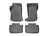 WeatherTech DigitalFit Floor Liners for 2015 2014 2013 2012 2011 Cadillac CTS [Covers Front & Rear Row, Black] | 445921-441492