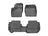 WeatherTech DigitalFit Floor Liners for 2020 2019 2018 2017 2016 2015 2014 Ford Transit Connect [Covers Front & Rear Row, Black] | 445991V-445992