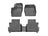 WeatherTech DigitalFit Floor Liners for 2020 2019 2018 2017 2016 2015 2014 Ford Transit Connect [Covers Front & Rear Row, Black] | 445991V-445994