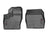 WeatherTech DigitalFit Floor Liners for 2020 2019 2018 2017 2016 2015 2014 Ford Transit Connect [Covers Front Row, Black] | 445991V
