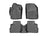 WeatherTech DigitalFit Floor Liners for 2022 2021 2020 2019 2018 2017 Mitsubishi Mirage G4 [Covers Front & Rear Row, Black] | 44600-1-3