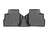 WeatherTech DigitalFit Floor Liners for 2022 2021 2020 2019 2018 2017 Mitsubishi Mirage G4 [Covers Rear (2nd) Row, Black] | 446003