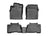 WeatherTech DigitalFit Floor Liners for 2014 2013 2012 2011 Toyota FJ Cruiser [Covers Front & Rear Row, Black] | 446041-443112