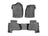 WeatherTech DigitalFit Floor Liners for Suburban 3500 HD/Yukon XL [Covers Front & Rear Row, Black] | 44607-1-8