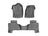 WeatherTech DigitalFit Floor Liners for 2020 2019 2018 2017 2016 2015 Cadillac Escalade ESV [Covers Front & Rear Row, Black] | 446071-446942