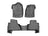 WeatherTech DigitalFit Floor Liners for 2020 2019 2018 2017 2016 2015 Cadillac Escalade [Covers Front & Rear Row, Black] | 446071-446952