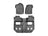 WeatherTech DigitalFit Floor Liners for 2020 2019 2018 2017 2016 2015 Cadillac Escalade ESV [Covers Front & Rear Row, Black] | 446071-447672