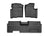 WeatherTech DigitalFit Floor Liners for 2014 2013 2012 2011 2010 Ford F-150 [Covers Front & Rear Row, Black] | 446111-441792