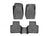 WeatherTech DigitalFit Floor Liners for 2017 2016 2015 2014 Chevrolet SS [Covers Front & Rear Row, Black] | 44612-1-2