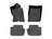 WeatherTech DigitalFit Floor Liners for 2020 2019 2018 2017 Ferrari GTC4Lusso [Covers Front & Rear Row, Black] | 44627-1-2