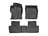 WeatherTech DigitalFit Floor Liners for 2015 2014 Honda Civic [Covers Front & Rear Row, Black] | 446311-443732