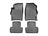 WeatherTech DigitalFit Floor Liners for 2016 2015 2014 Cadillac ELR [Covers Front & Rear Row, Black] | 446581-445272