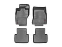 WeatherTech DigitalFit Floor Liners for 2015 2014 2013 Jaguar XF [Covers Front & Rear Row, Black] | 446601-444462