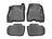 WeatherTech DigitalFit Floor Liners for 2012 2011 Nissan LEAF [Covers Front & Rear Row, Black] | 446731-445502