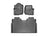 WeatherTech DigitalFit Floor Liners for 2022 2021 2020 2019 2018 2017 2016 2015 Ford F-150 [Covers Front & Rear Row, Black] | 446971V-446972