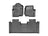 WeatherTech DigitalFit Floor Liners for 2021 2020 2019 2018 2017 2016 2015 Ford F-150 [Covers Front & Rear Row, Black] | 446971V-446973
