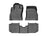 WeatherTech DigitalFit Floor Liners for 2019 2018 2017 2016 2015 2014 Fiat 500L [Covers Front & Rear Row, Black] | 447291-445262