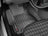 WeatherTech DigitalFit Floor Liners for 2014 2013 2012 Scion iQ [Covers Front Row, Black] | 447301