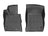 WeatherTech DigitalFit Floor Liners for 2012 2011 2010 Hyundai Genesis Coupe [Covers Front Row, Black] | 447461
