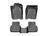 WeatherTech DigitalFit Floor Liners for 2020 2019 2018 2017 2016 2015 Acura TLX [Covers Front & Rear Row, Black] | 44769-1-2