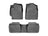 WeatherTech DigitalFit Floor Liners for 2017 2016 2015 Toyota Camry [Covers Front & Rear Row, Black] | 447881-444002