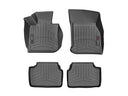 WeatherTech DigitalFit Floor Liners for 2022 2021 2020 2019 2018 2017 2016 2015 Mini Cooper [Covers Front & Rear Row, Black] | 44791-1-2