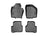 WeatherTech DigitalFit Floor Liners for 2007 2006 Volkswagen Passat [Covers Front & Rear Row, Black] | 448191-441672