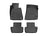 WeatherTech DigitalFit Floor Liners for IS250/IS350 [Covers Front Row, Black] | 44820-1-2