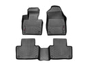 WeatherTech DigitalFit Floor Liners for 2022 2021 2020 2019 2018 2017 2016 Volvo XC90 [Covers Front & Rear Row, Black] | 44828-1-2