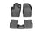 WeatherTech DigitalFit Floor Liners for 2021 2020 2019 2018 2017 2016 Fiat 500X [Covers Front Row, Black] | 448401
