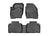 WeatherTech DigitalFit Floor Liners for MKX/Nautilus [Covers Front & Rear Row, Black] | 44845-1-2
