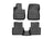 WeatherTech DigitalFit Floor Liners for 2021 2020 2019 2018 2017 2016 Mazda CX-3 [Covers Front & Rear Row, Black] | 44848-1-2