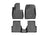 WeatherTech DigitalFit Floor Liners for Scion/Toyota [Covers Front & Rear Row, Black] | 44858-1-3