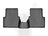 WeatherTech DigitalFit Floor Liners for Scion/Toyota [Covers Rear (2nd) Row, Black] | 448583