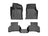 WeatherTech DigitalFit Floor Liners for 2020 2019 2018 2017 Jaguar XE [Covers Front & Rear Row, Black] | 44864-1-2