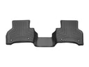 WeatherTech DigitalFit Floor Liners for 2020 2019 2018 2017 Jaguar XE [Covers Rear (2nd) Row, Black] | 448642