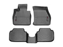 WeatherTech DigitalFit Floor Liners for 2022 2021 2020 2019 2018 2017 2016 Mini Cooper Clubman [Covers Front & Rear Row, Black] | 44871-1-2
