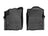 WeatherTech DigitalFit Floor Liners for 2017 2016 Toyota Tacoma [Covers Front Row, Black] | 448721