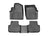 WeatherTech DigitalFit Floor Liners for Audi [Covers Front & Rear Row, Black] | 44887-1-2