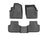 WeatherTech DigitalFit Floor Liners for Audi [Covers Front & Rear Row, Black] | 44887-1-5