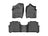 WeatherTech DigitalFit Floor Liners for Titan/Titan XD [Covers Front & Rear Row, Black] | 44908-1-2