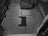 WeatherTech DigitalFit Floor Liners for 2021 2020 2019 2018 2017 Chrysler Pacifica [Covers 2nd & 3rd Row, Black] | 449452