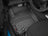 WeatherTech DigitalFit Floor Liners for 2022 2021 2020 2019 2018 2017 2016 Chevrolet Spark [Covers Front Row, Black] | 449511