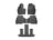 WeatherTech DigitalFit Floor Liners for 2022 2021 2020 Mazda CX-9 [Covers 1st 2nd & 3rd Row, Black] | 44972-1-2-5