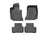 WeatherTech DigitalFit Floor Liners for Mercedes-Benz [Covers Front & Rear Row, Black] | 449731-449462