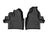 WeatherTech DigitalFit Floor Liners for 2021 2020 2019 2018 2017 2016 2015 Ford Transit [Covers Front Row, Black] | 449751